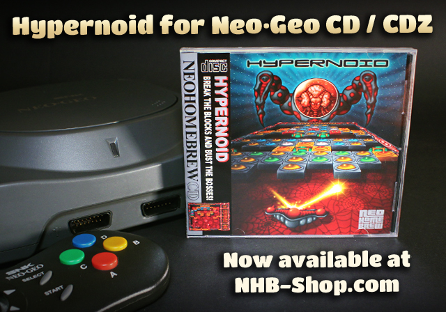 Hypernoid Neo Geo CD CDZ Game Release